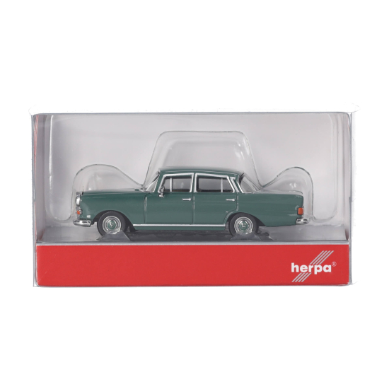 Herpa 420457-004 , Mercedes-Benz 200 Tailfin zielony , Skala 1:87